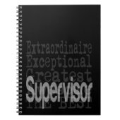 Supervisor Extraordinator Notizblock (Vorderseite)