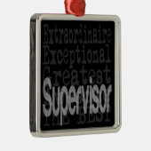Supervisor Extraordinator Ornament Aus Metall (Rechts)