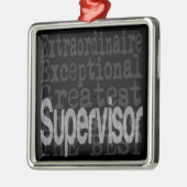Supervisor Extraordinator Ornament Aus Metall (Links)