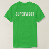 Supervisor Funny Job Title Professionals Geburtsta T-Shirt (Design vorne)