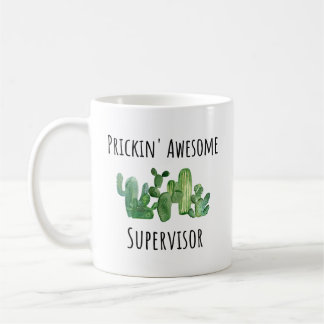 Supervisor-Wertschätzung danke Ihnen Geschenkidee Kaffeetasse