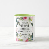 Supervisor-Wertschätzung Vielen Dank Zitat Boss Tasse (Zentrum)