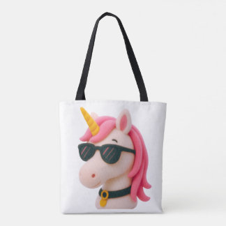 superweiches Einhorn-Plüschstyle Tasche
