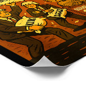 Superwer Llow Fights Funny Geolitical Satire Gift  Poster (Ecke)