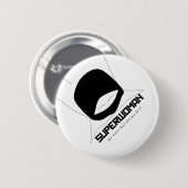Superwoman-Abzeichen Button (Vorne & Hinten)