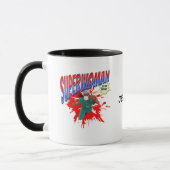 SUPERWOMAN Medic, Krankenschwester, Doktor. Bearbe Tasse (Links)