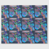 Superzeichenstift farbiges Schmutz-Fahrrad Geschenkpapier (Flach)