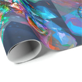 Superzeichenstift farbiges Schmutz-Fahrrad Geschenkpapier (Rolleneckpunkt)