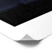 Superzelle in der Dämmerung Poster (Ecke)