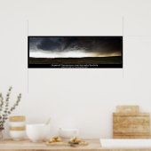 Superzelle über Nebraska Sandhills Poster (Küche)