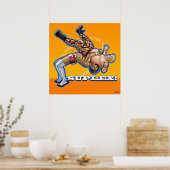 Suplex! Pro Wrestling Poster (Küche)