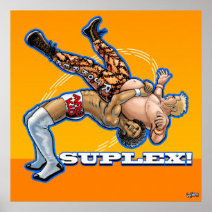 Suplex! ProWrestlingplakat Poster