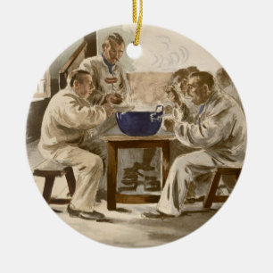 Suppe an den Kasernen, von 'L'Estampe Moder essen Keramik Ornament