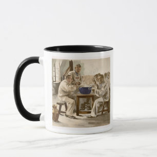 Suppe an den Kasernen, von 'L'Estampe Moder essen Tasse