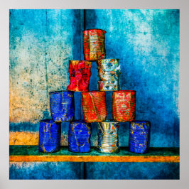 Suppe Dosen - Square Meal Poster