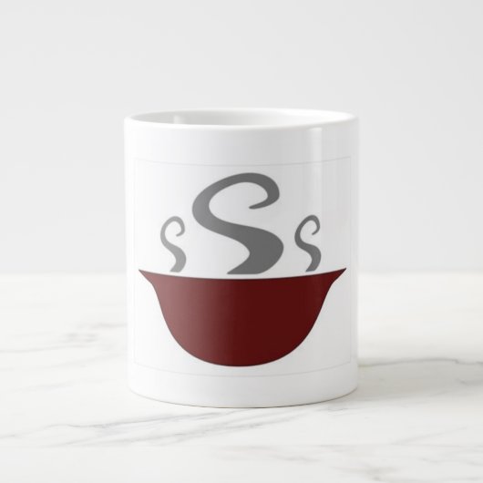 Suppe Jumbo-Tasse (Vorderseite)
