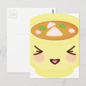 Suppe Postkarte (Vorne/Hinten)