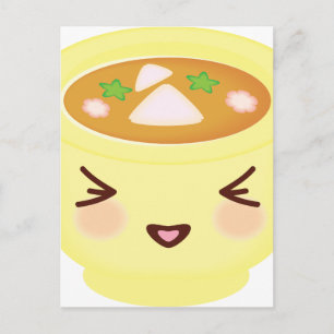 Suppe Postkarte