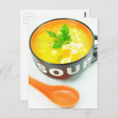 Suppe Postkarte (Vorne/Hinten)