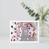 Suppe, Schöne Suppe aus der Alice im Wunderland Postkarte (Stehend Vorderseite)