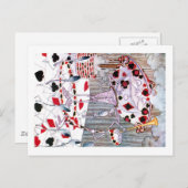 Suppe, Schöne Suppe aus der Alice im Wunderland Postkarte (Vorne/Hinten)