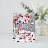 Suppe, Schöne Suppe aus der Alice im Wunderland Postkarte (Stehend Vorderseite)