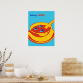 Suppe tötet poster (Küche)