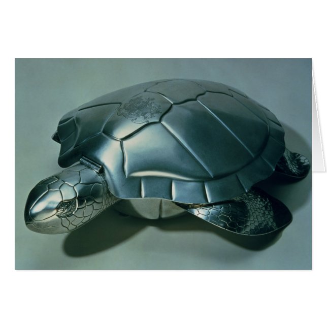 Suppe Tureen in der Form einer Schildkröte, 1790's (Vorderseite (Horizontal))