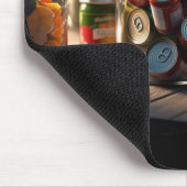 Suppe zu konservieren ist harte Arbeit Mousepad (Ecke)