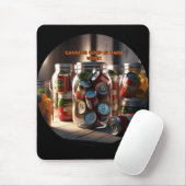 Suppe zu konservieren ist harte Arbeit Mousepad (Mit Mouse)