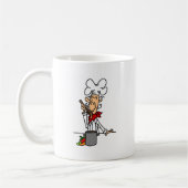 Suppen-Kochs-T - Shirts und Geschenke Kaffeetasse (Links)