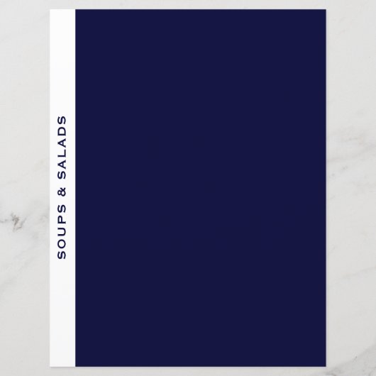 Suppen und Salate | Recipe Dividing | Marine und W (Rückseite)