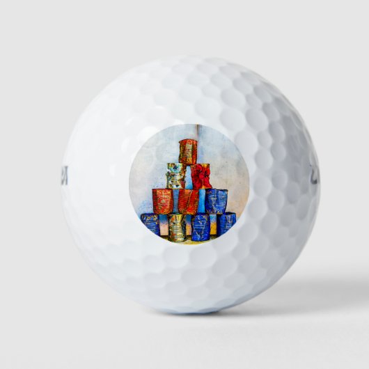 Suppenkanäle - nach dem Mittagessen Golfball (Vorderseite)
