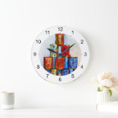 Suppenkanäle - nach dem Mittagessen Große Wanduhr (Zuhause)