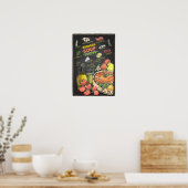 Suppenrezeptur Poster (Küche)