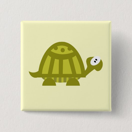Suppenschildkröte Button (Vorderseite)