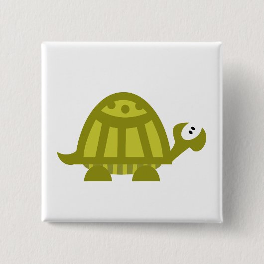Suppenschildkröte Button (Vorderseite)