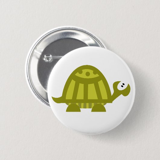 Suppenschildkröte Button (Vorne & Hinten)