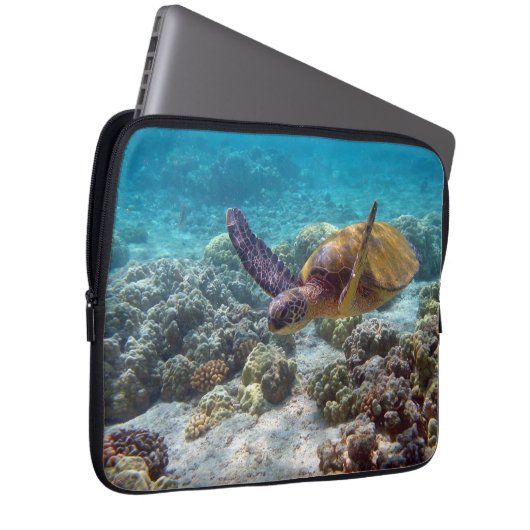 Suppenschildkröte Laptopschutzhülle (Vorne Rechts)