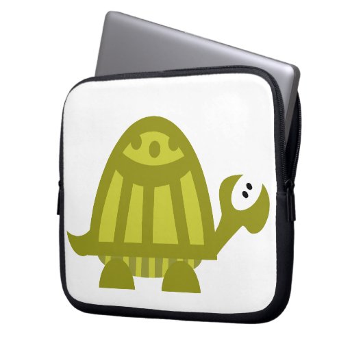 Suppenschildkröte Laptopschutzhülle (Vorderseite Links)