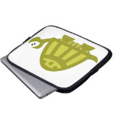 Suppenschildkröte Laptopschutzhülle (Vorne Knopf)