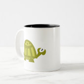 Suppenschildkröte Zweifarbige Tasse (Vorderseite Links)