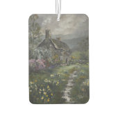 "Suppentag - Ein englisches Cottage" Autolufterfrischer (Rückseite)