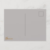 "Suppentag - Ein englisches Cottage" Postkarte (Rückseite)