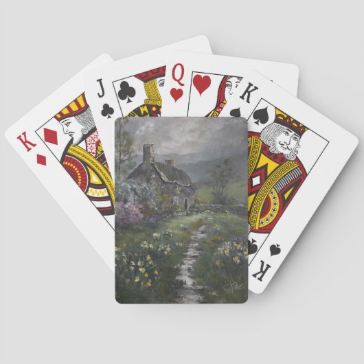 "Suppentag - Ein englisches Cottage" Spielkarten (Rückseite)