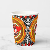 Suppentasse Pappbecher (Vorderseite)