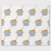 Suppentopf Geschenkpapier (Flach)