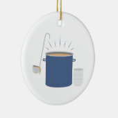 Suppentopf Keramik Ornament (Rechts)