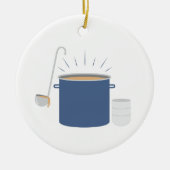 Suppentopf Keramik Ornament (Vorne)