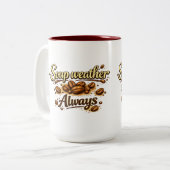 Suppenwetter Immer — Coffee Bean Script Tasse (Vorderseite Links)